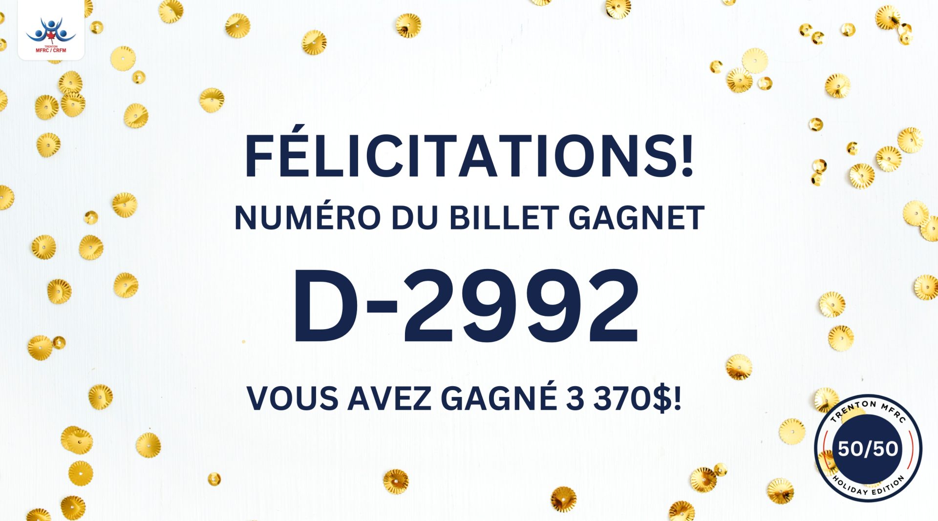 50/50: Édition des fêtes